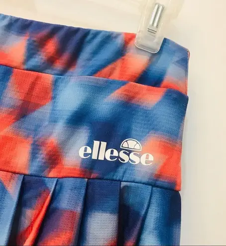 Ellesse Women`S Zatanna Tennis Skort orange and blue sz Large