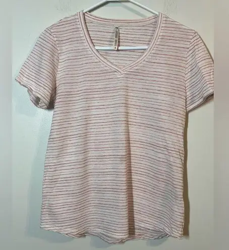Kuhl Striped V-Neck Women's Top, as Small