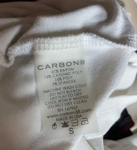 Carbon 38 crop tank top 2.0 size S small