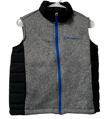 Free Country Women Size Medium Fleece Lined Vest Outdoor Hiking Country Comfort