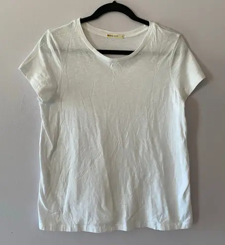 Marine layer White Crewneck Lightweight Shirt T-Shirt Tee Women's size Small - Image 1