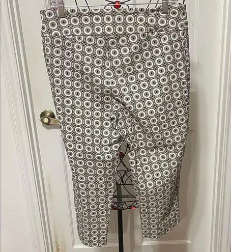 Valerie Stevens Geometric Patterned Pants