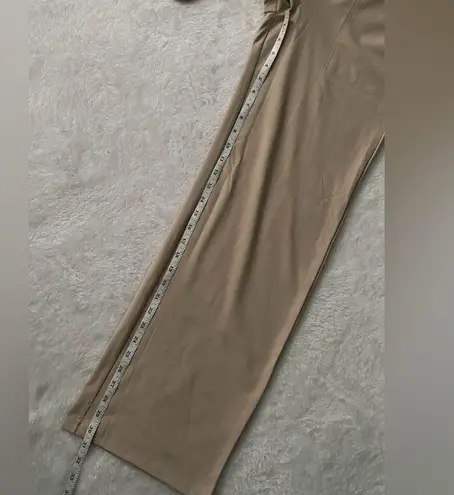 G4Free Wide Leg Pants Loose Yoga Pants with Pockets Stretch Casual Lounge Pants Tan