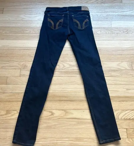 Hollister  Blue Denim Jeans Size 3L W 26 L 35 Long Length Jeans