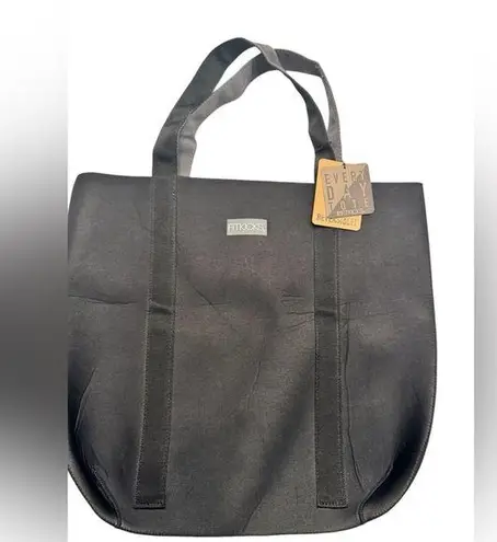NWT Fit Kicks Everyday Reversible Tote in Black and Gray