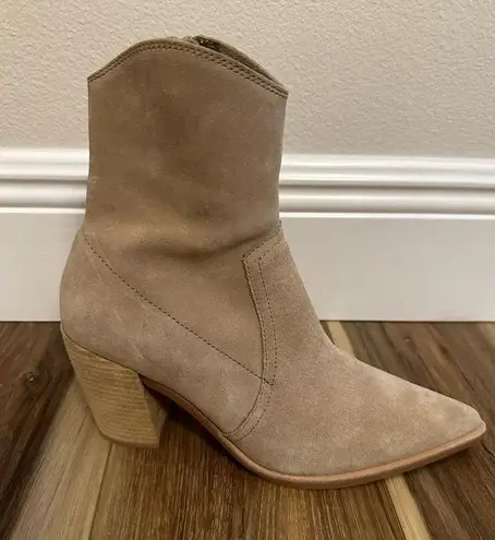 Jeffrey Campbell  Ankle Boots US 10 Jessine Ankle Boot in Beige Suede Natural - Image 7