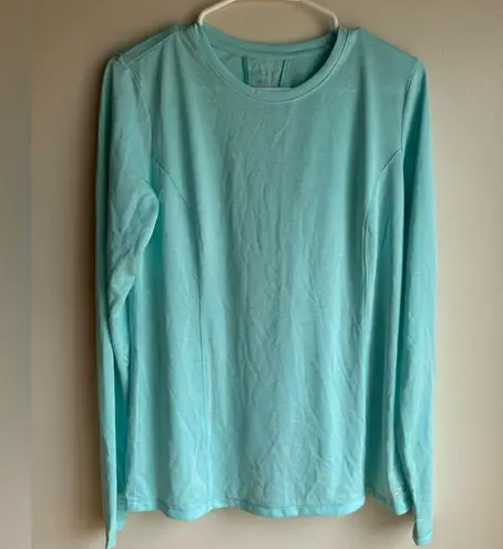 Bcg  Aqua Long Sleeve Shirt Size Medium - Image 1