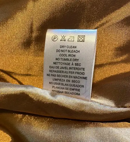 Lucy Paris ANTHRO Fuzzy Brown Faux Leather Belted Jacket $248 EUC L