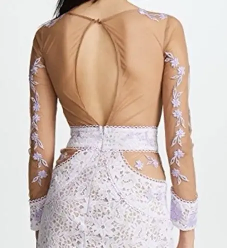 For Love Lemons Matador Tulle Dress in Lavender White 182 46 Off Retail From Clau