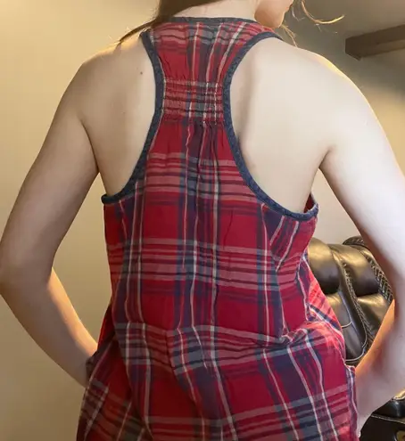 Twenty One plaid tank dress