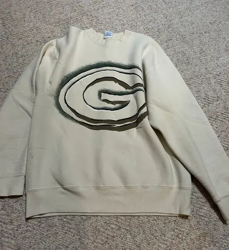 Vintage Green Bay Packer Crewneck Size L