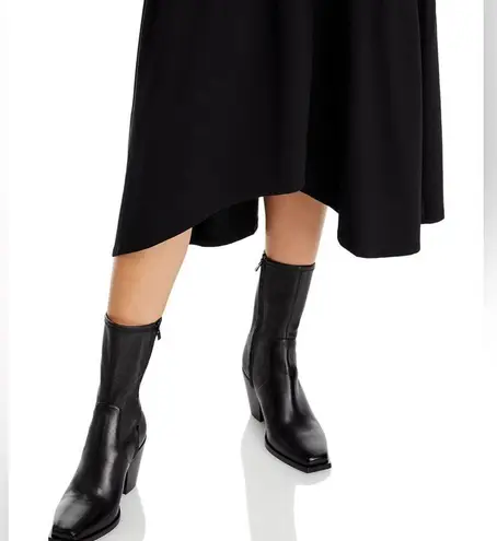 Frame - Gathered Seam Short Sleeve Dress