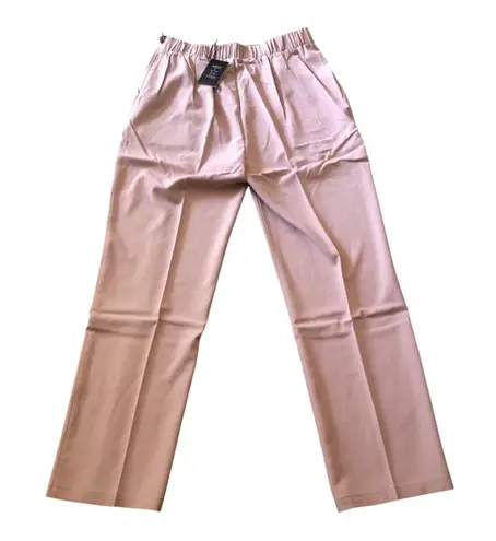 Area Stars NWT Women’s Lightweight Side Zip Pink Everly Slacks Large