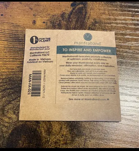 MantraBand Cuff Bracelet