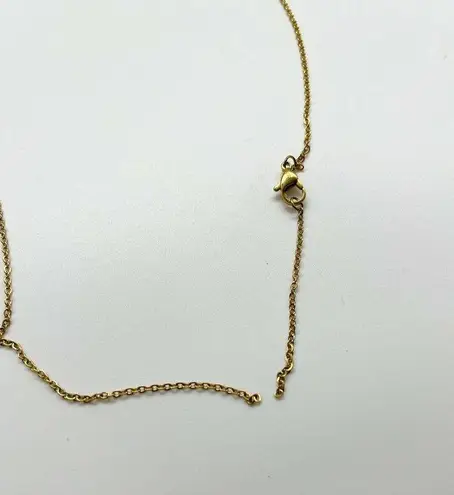 Savvy Nordstroms Cie Jewels 14k Gold Plated XL Initial A Necklace NWD