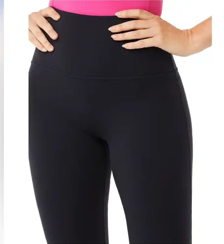 Sofia Vergara Womens Fit & Flare Legging Pants Size XS 0-2 Black Compress New