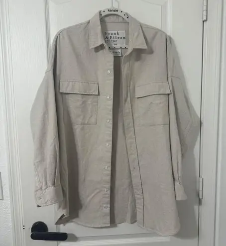 Frank & Eileen Mcloghlin Oversized Flannel Shirt Jacket Size M/ L