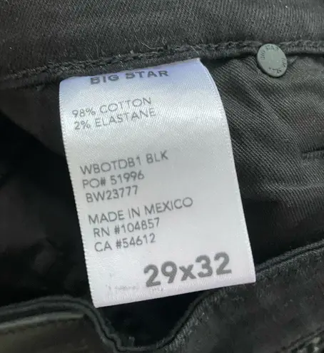 Big star NWT  B Type 03 Bootcut Jeans 29 x 32