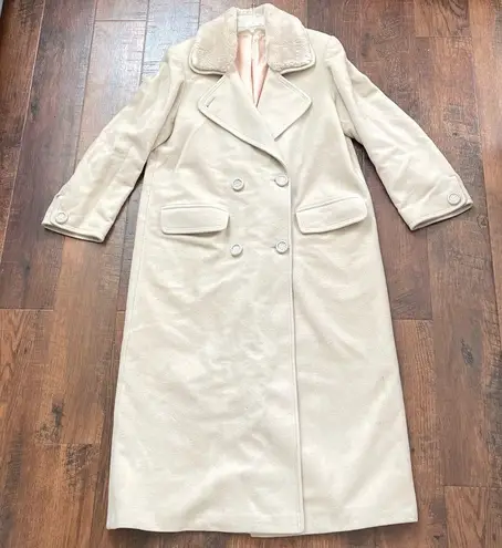 Nina RICCI Paris, superfine merino wool maxi coat