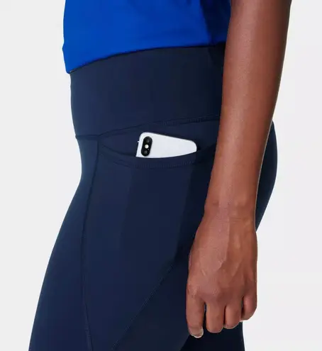 Sweaty Betty  Power 7/8 Workout Leggings in Navy Blue Size M