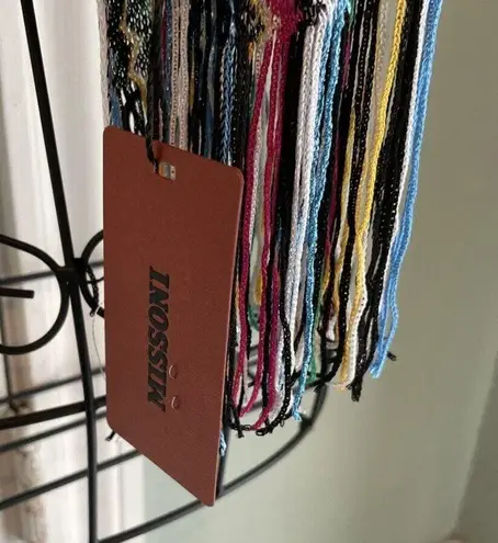 Missoni multicolored striped zigzag Scarf