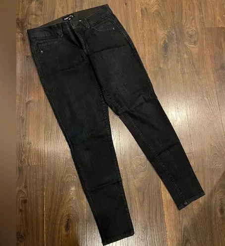 Mac & Me Absolution Dark almost Black Skinny Jean great stretch! Sz8 Size 8