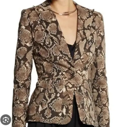 Target Altuzurra for  snake print one button blaze size m