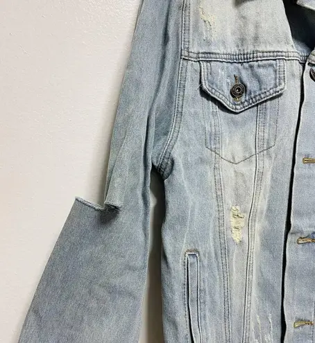 Brooklyn Cloth (W) New!  Distressed Denim Jacket