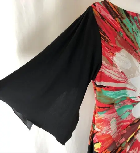 Fenn Wright Manson Shift Dress Bell Split Sleeve 6