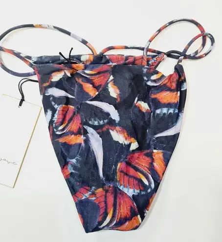 Lovewave The Sakuri Bottom in Red Butterfly