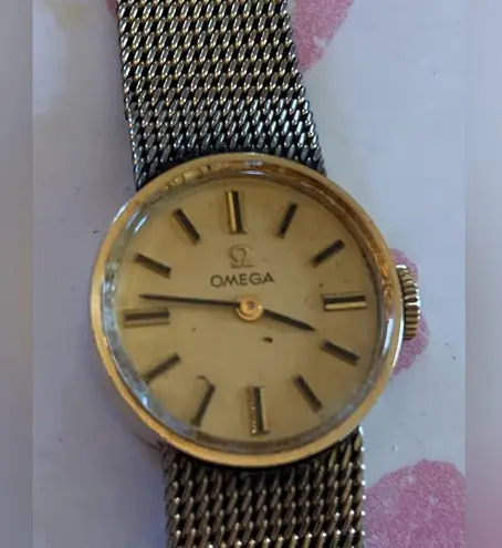 Vintage omega 10K Gold filled women’s watch