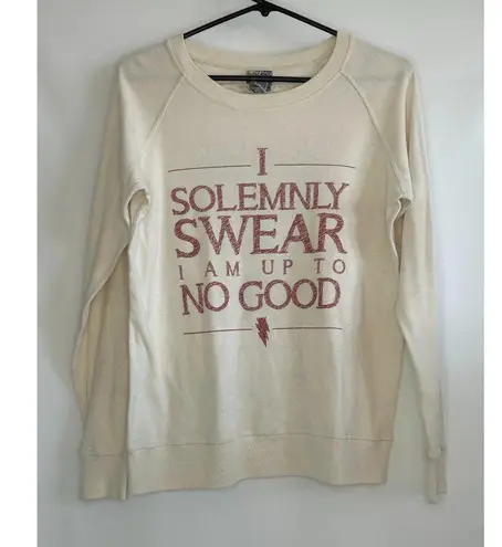 Harry Potter Women's "Marauder's Map" Long-sleeve Shirt - Size Small