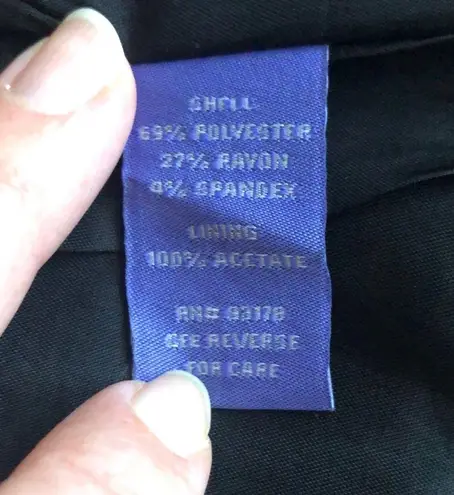 Vivienne Tam Vivienne, color block black/ purple mini skirt