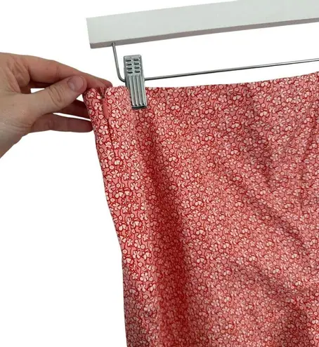 Piazza Sempione Audrey Pink Orange Floral Pants Preppy Office Womens 46 US 10