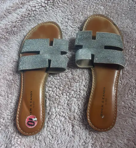 Rock And Candy Diamond Sandals