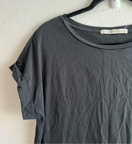 Peruvian Connection Tee Black Crew Neck Short Sleeve T Shirt Sz L EUC