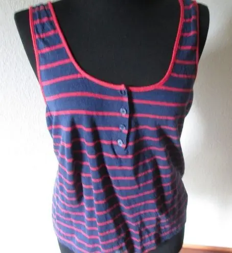 frame denim  Le Nautical Henley Tank - Size Large