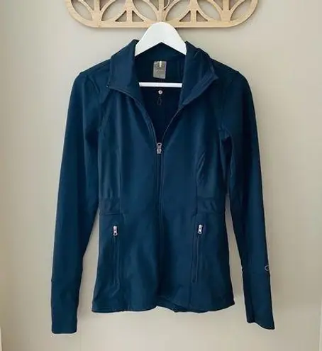 CALIA by Carrie Underwood Active Wear Zip Up Jacket Black Sz Small