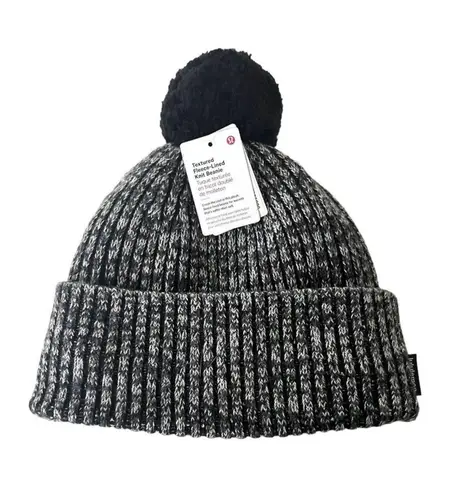 Lululemon Textured Fleece Lined Knit Beanie - Image 5