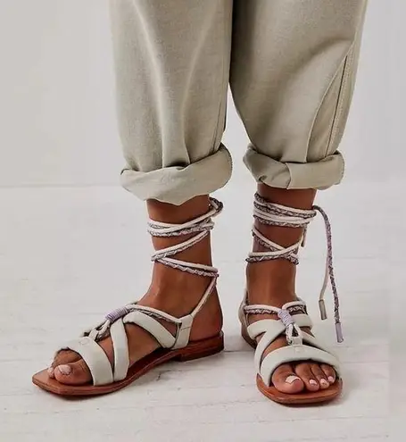 Free People  Linden Wrap Sandals