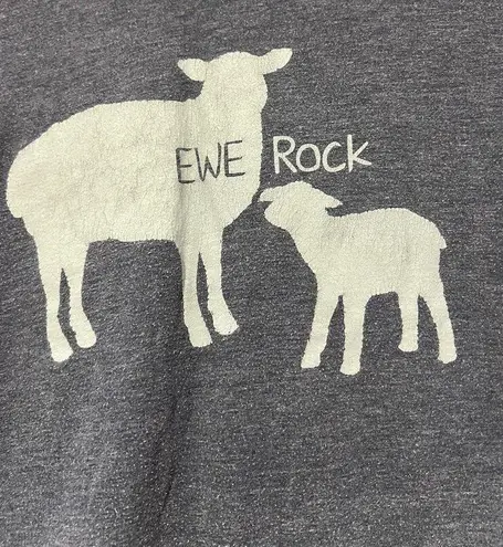 Ewe Rock Pub T Shirt By The Shepards Foundation Blue Size L