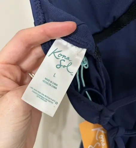 Kona Sol NWT Target One Piece Halter Swimsuit - Size L