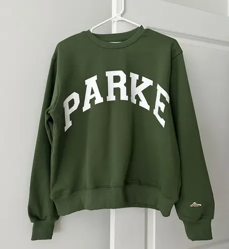 PARKE NYC Varsity Crewneck Sweatshirt