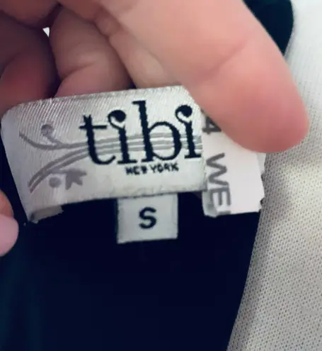 Tibi New York Black Sleeveless Peplum Dress