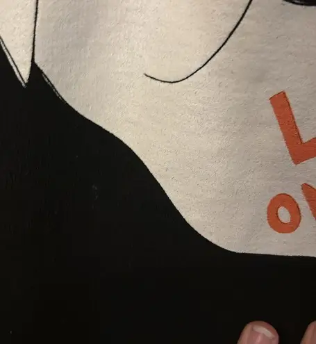 Harry Styles Hoodie Size Large "Love On Tour" Bunny Black Hooded Sweatshirt