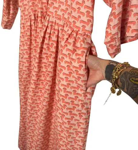 Dini Goose & Bird Dachshund Novelty Print V