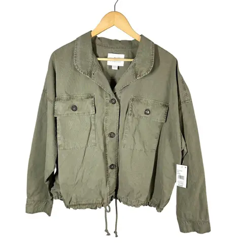 Velvet by Graham & Spencer Nicola Casual Jacket Size Large Green
