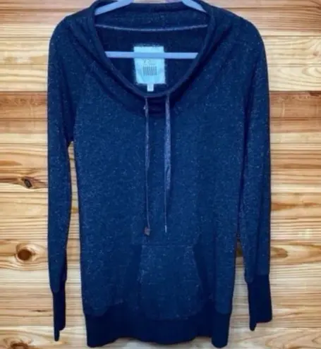 Victoria’s Secret VSX black and silver cowl neck sweater small