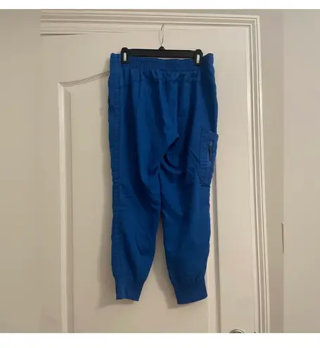 Royal Blue BARCO Grey's Anatomy Jogger Scrub Pants Size M petite
