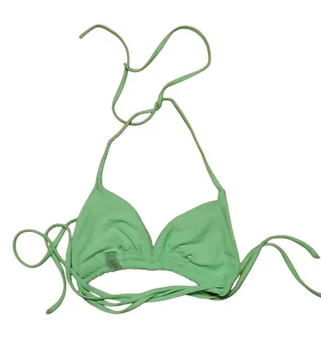 Lime Green Bikini Top Size Medium